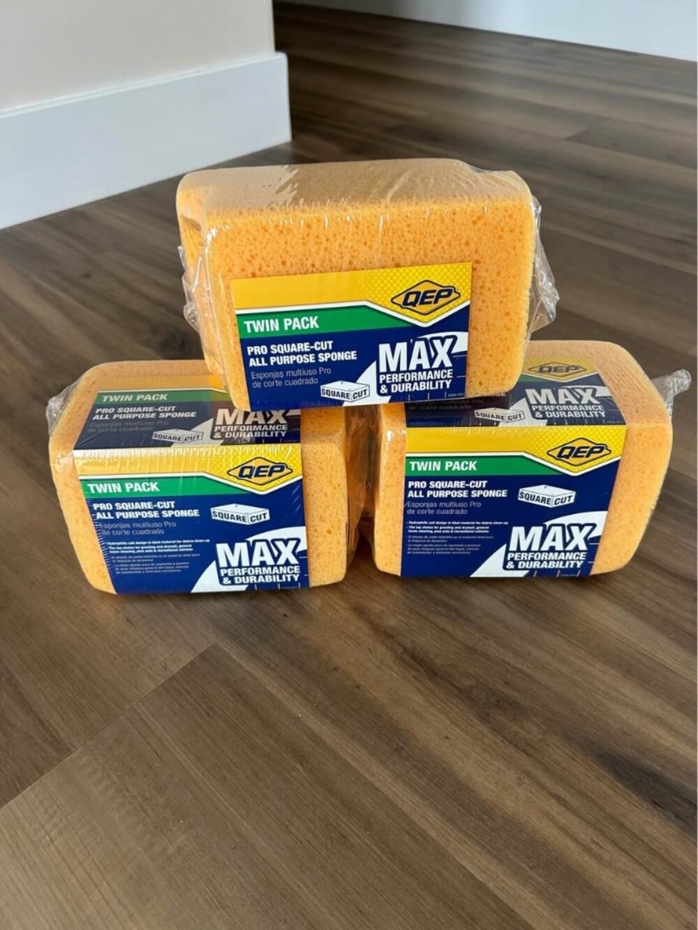 3x QEP All Purpose Sponge 6.75" (2-Pack)